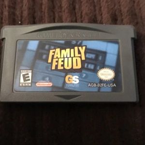 Gameboy Advance Family Feud Video Game